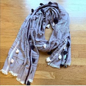 Madewell tassel scarf shawl